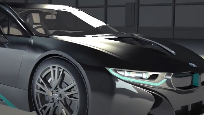 3D汽车可视化示例
